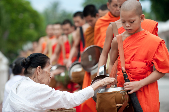  Boun Khao Phansa , Laos traditional festival 